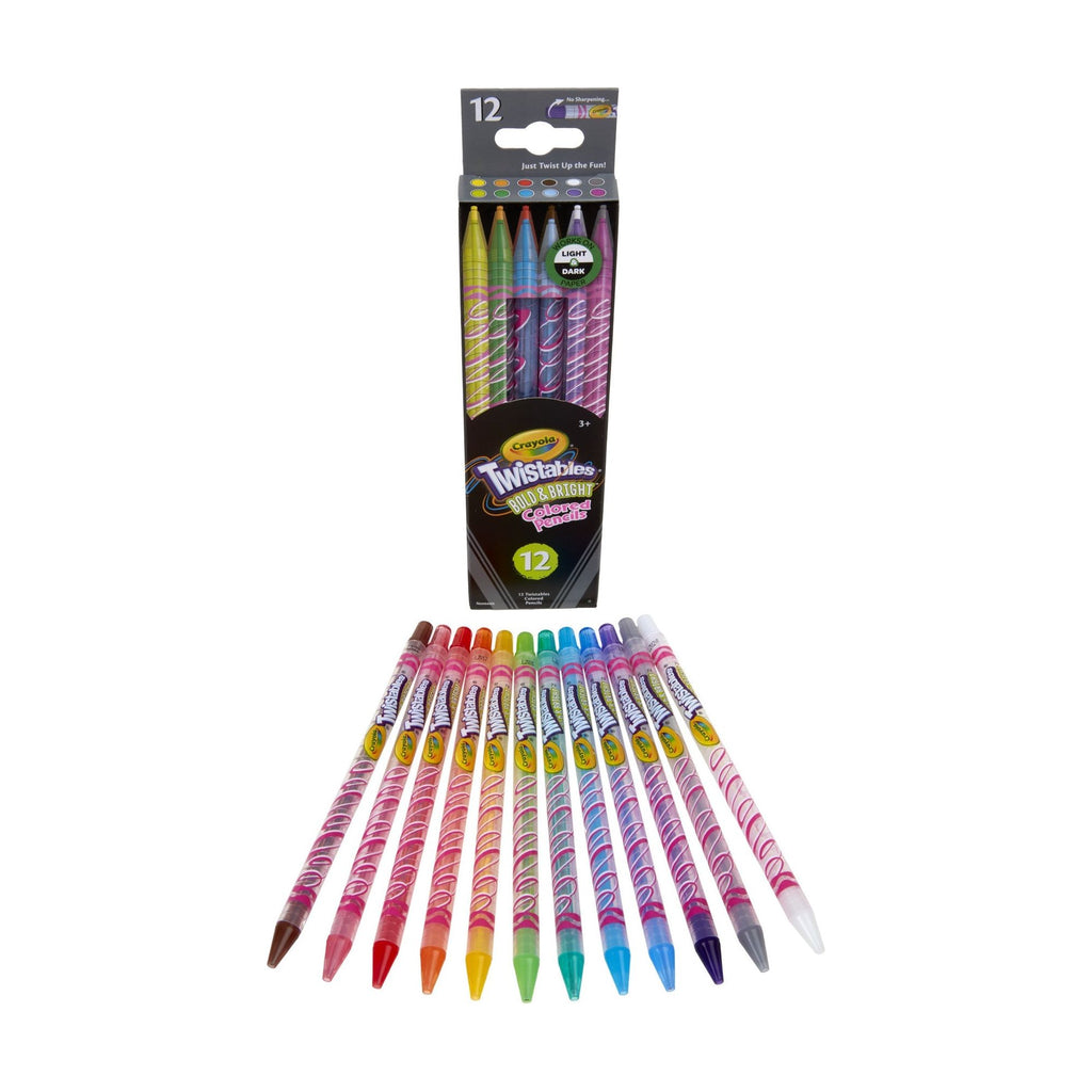 Crayola Twistables Bold & Bright Pencil Crayons Set of 12
