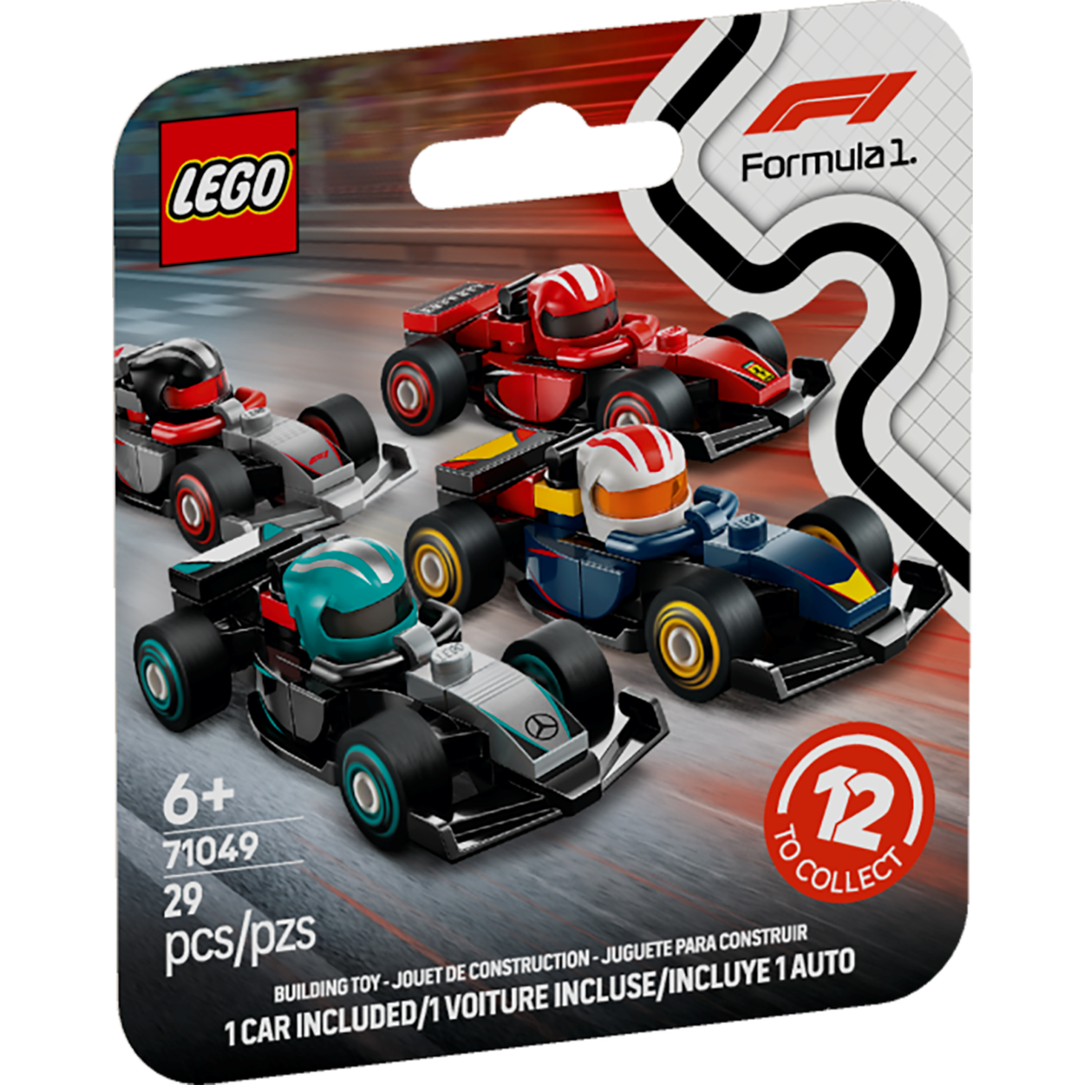 LEGO F1 Collectible Race Cars – The Rocking Horse Toys
