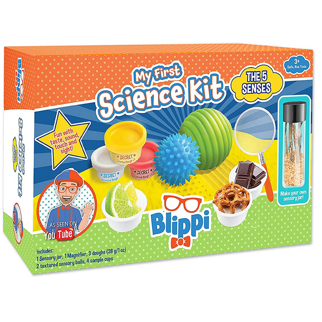 Blippi My First Science Kit: The 5 Senses
