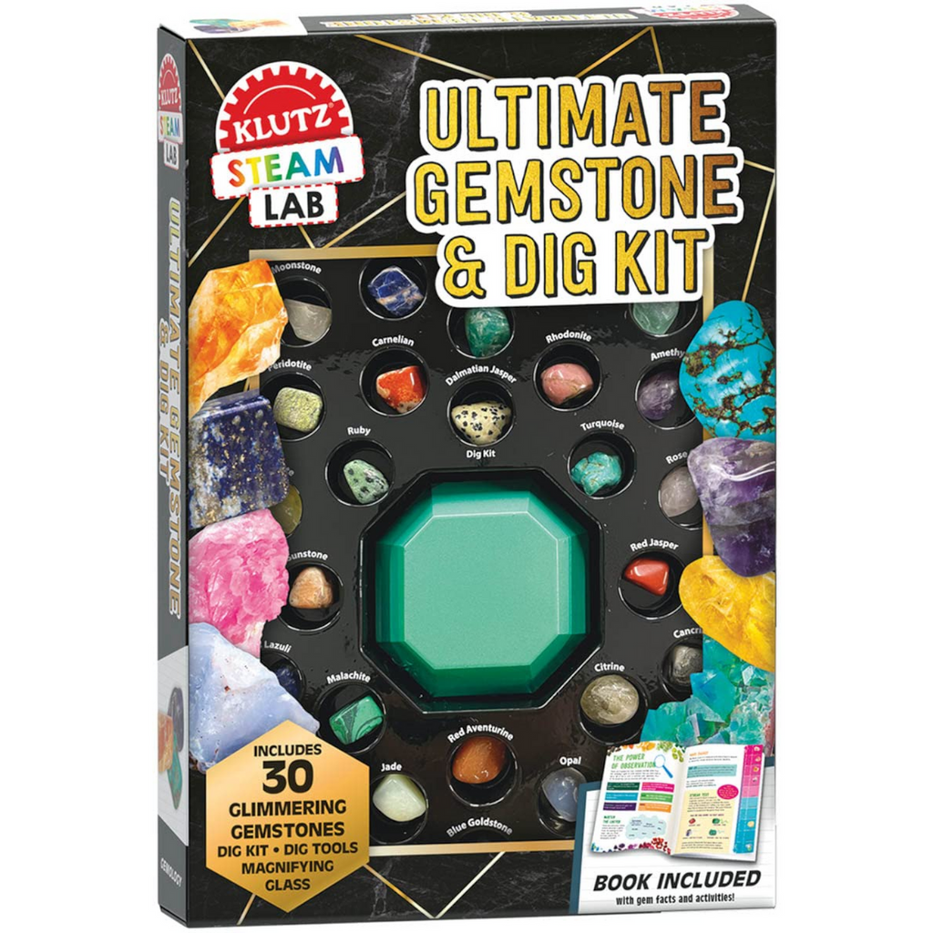 Klutz STEAM Lab Ultimate Gemstone and Dig Kit