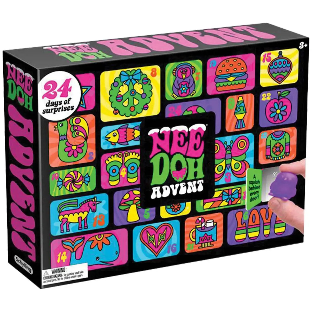 Nee Doh Advent Calendar Squishmas 2025 The Rocking Horse Toys nee-doh-advent-calendar-squishmas-2025-the-rocking-horse-toys