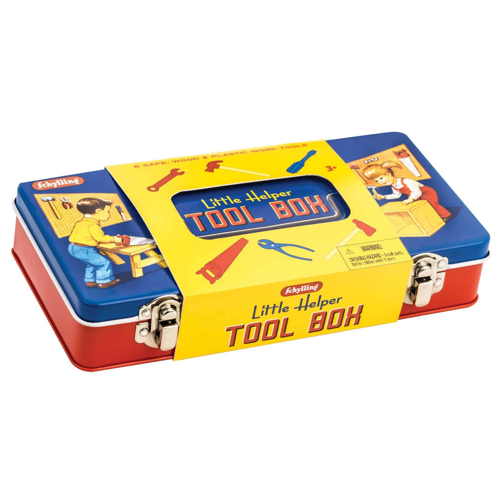 Schylling Tin Tool Box with Tools