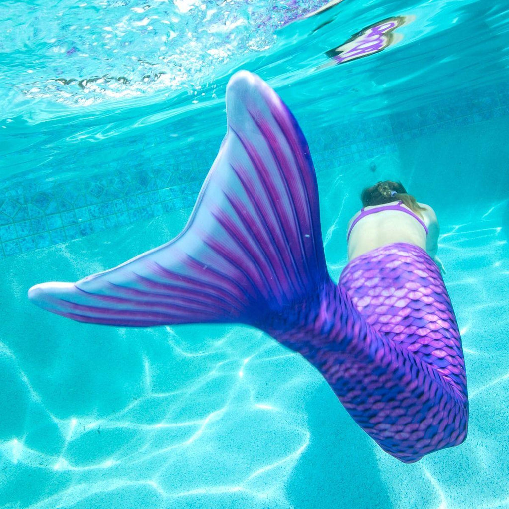 Fin Fun Mermaid Tail with Monofin Magenta 