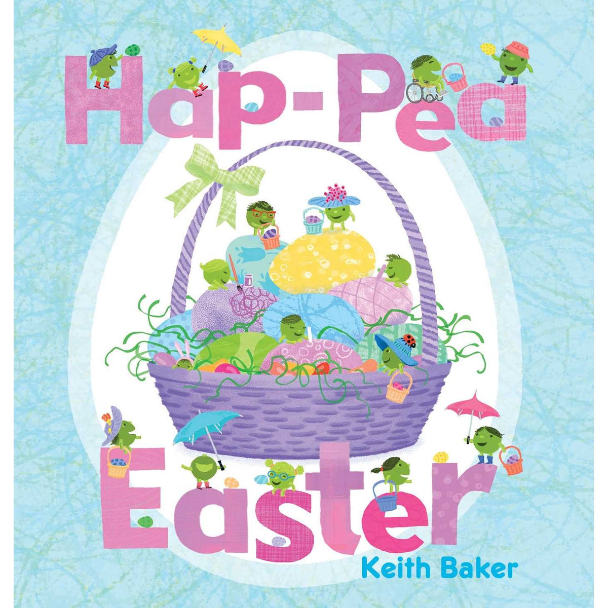 Happytoseeyou April Happy Easter スモール Hap-Pea Easter – The Rocking Horse Toys