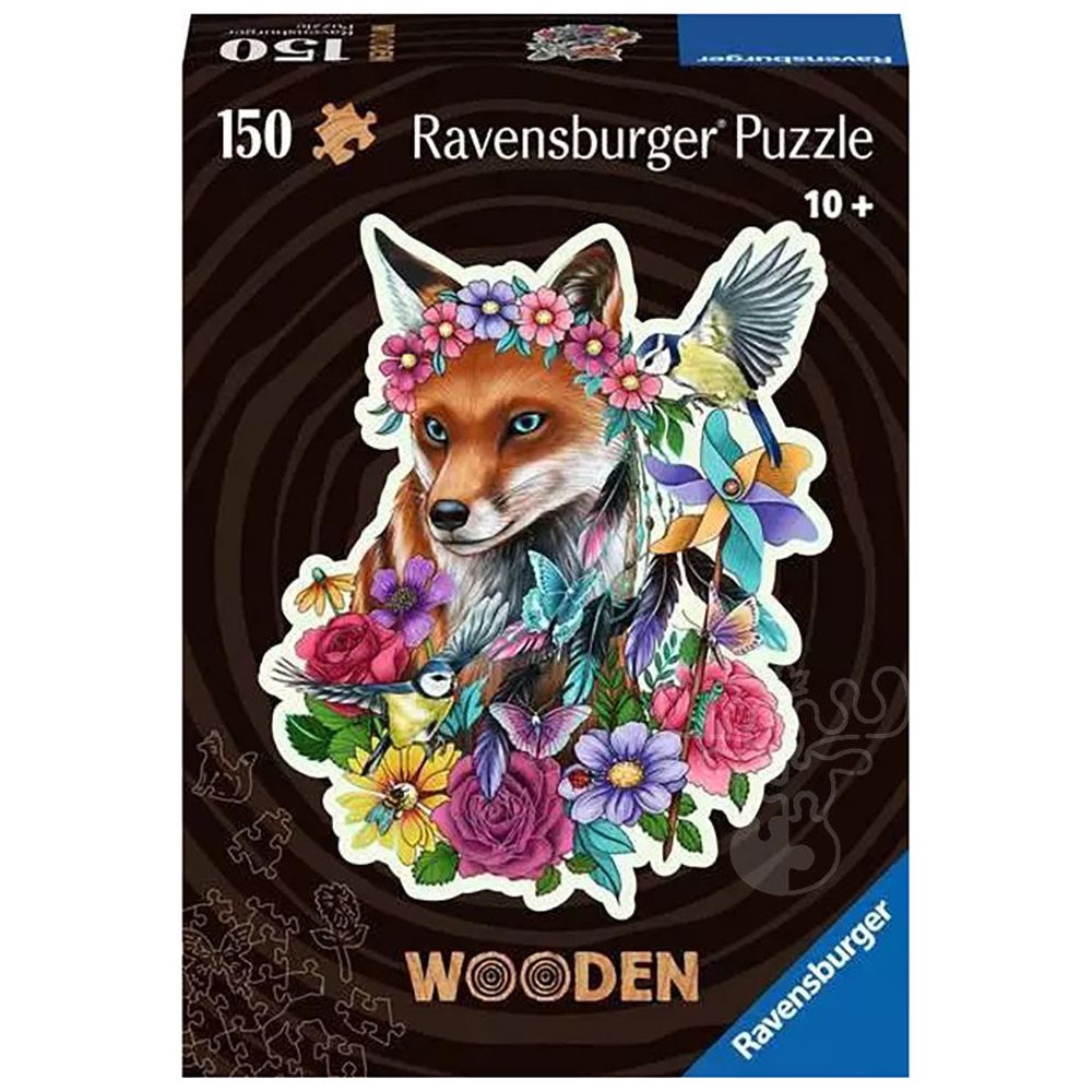 Ravensburger 150 Piece Puzzle Wooden Fox 17512