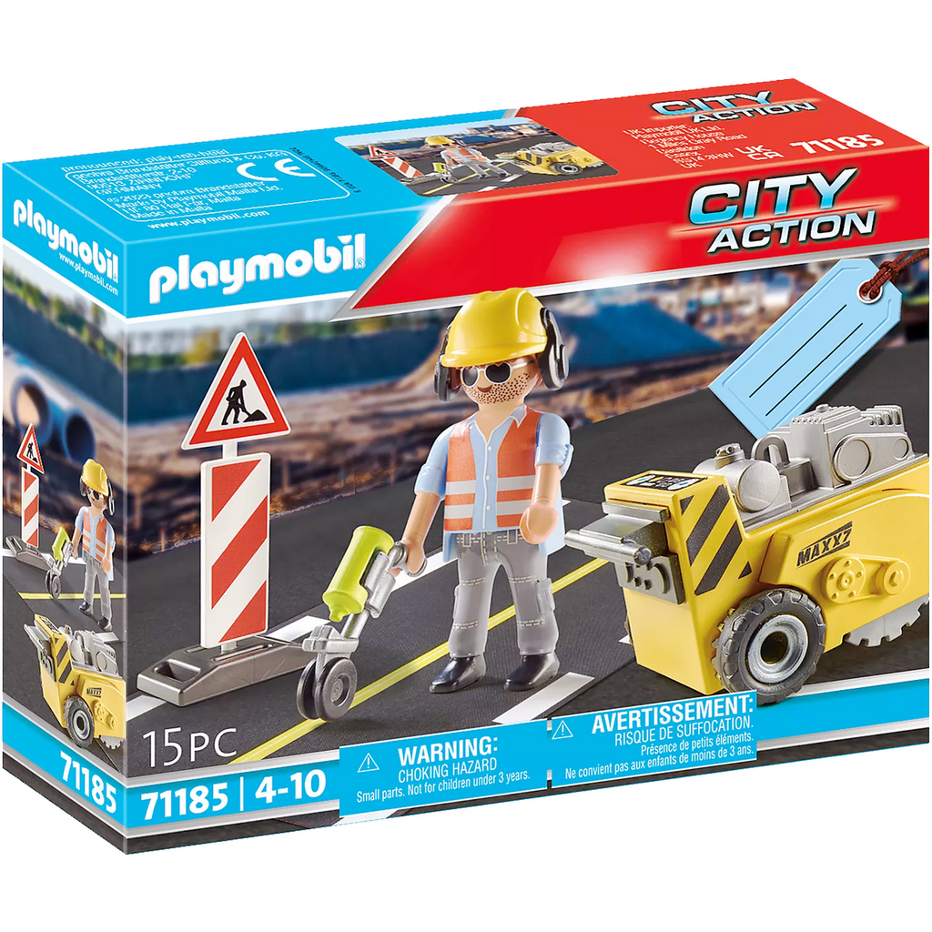 Playmobil City Action Construction Worker Gift Set
