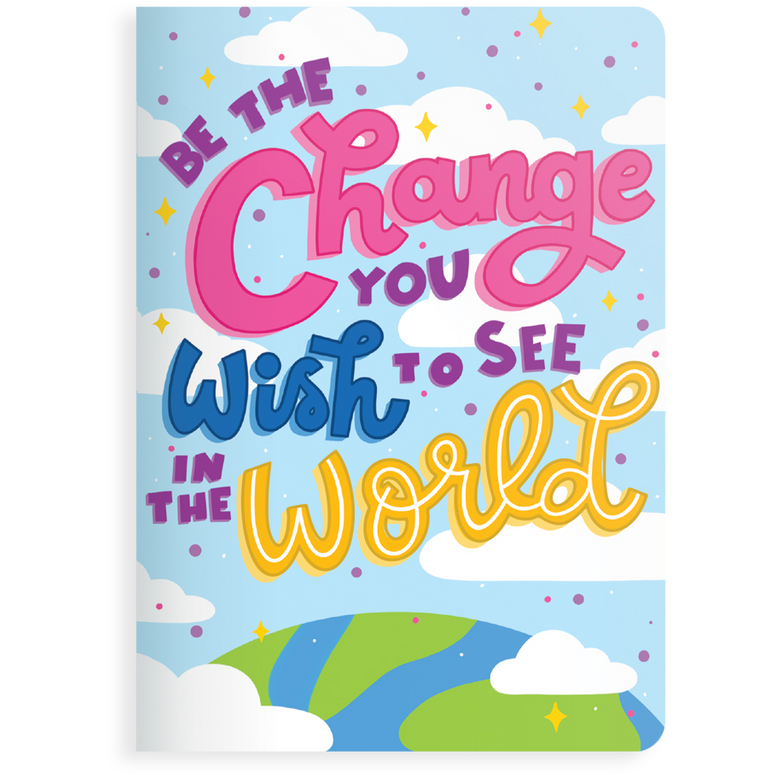 Ooly Jot-It! Notebook: Be the Change
