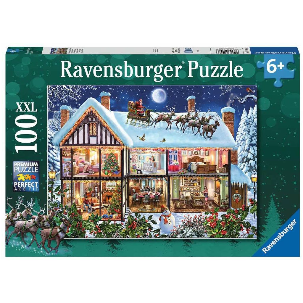 Ravensburger 100 Piece Puzzle Christmas at Home 12996 canada ontario