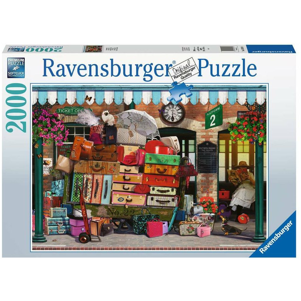 Ravensburger 2000 Piece Puzzle Traveling Light 16974