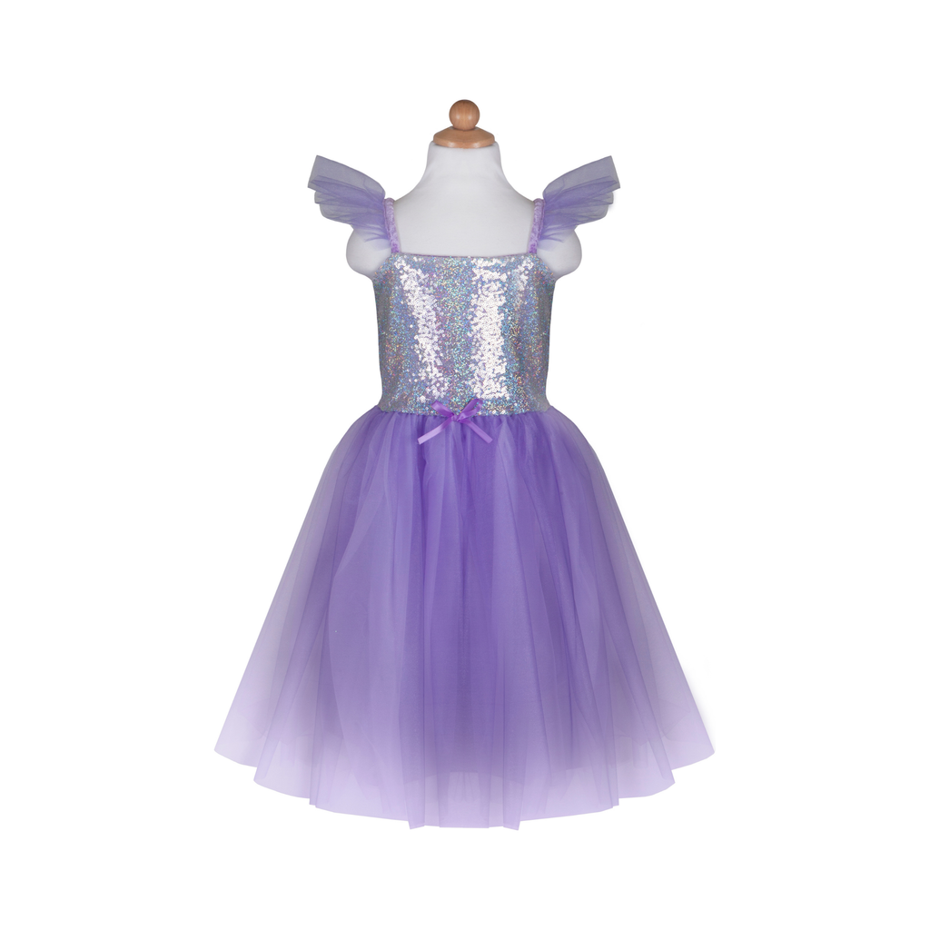 Great Pretenders Sequins Princess Dress Lilac Size 3/4 32333