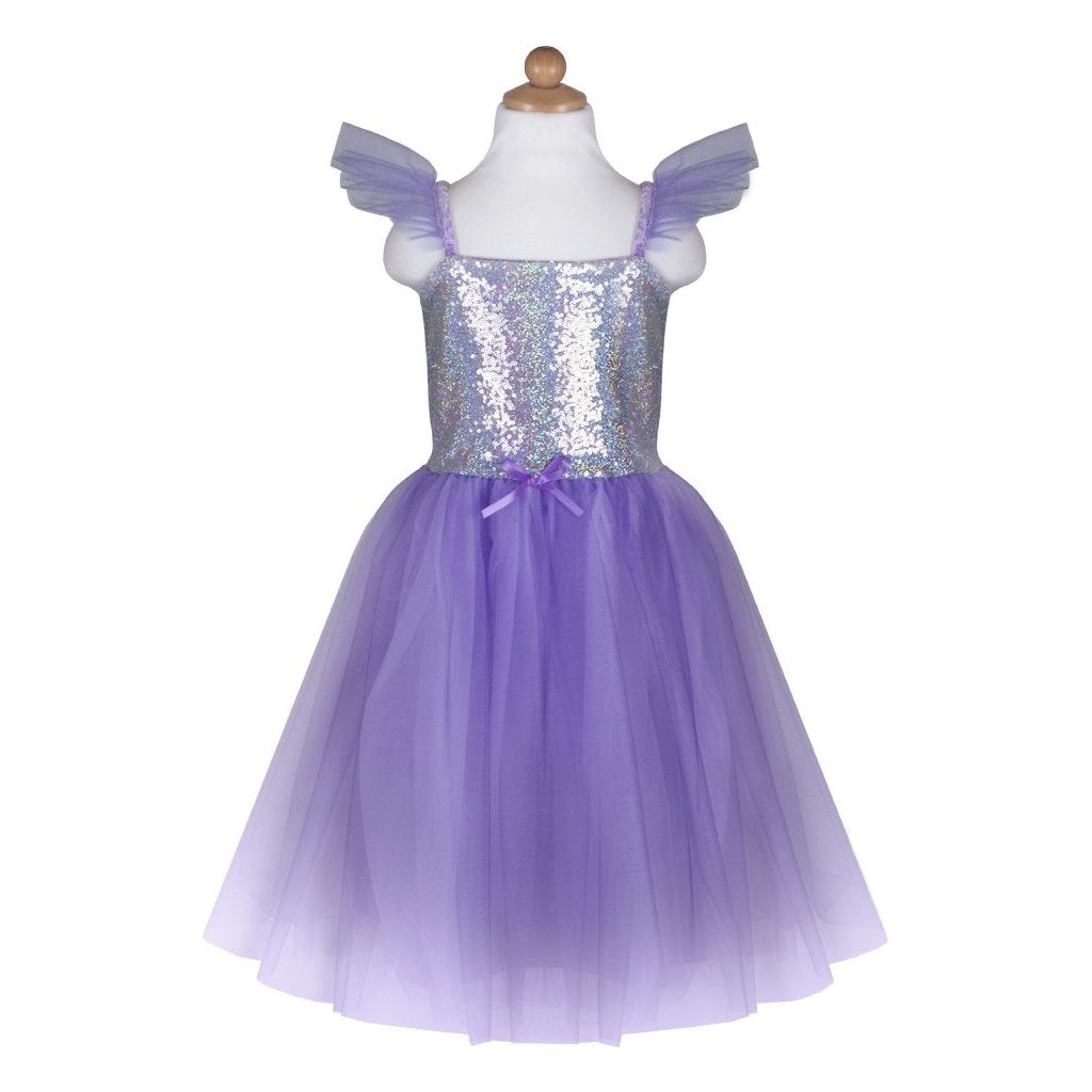 Great Pretenders Sequin Princess Dress Lilac Size 5/6 32355 canada ontario