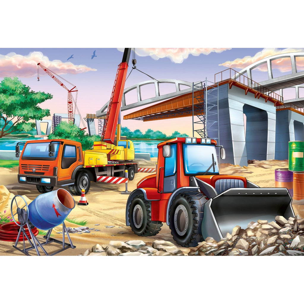 Ravensburger 2x24 Piece Puzzle Construction & Cars 5157 canada ontario