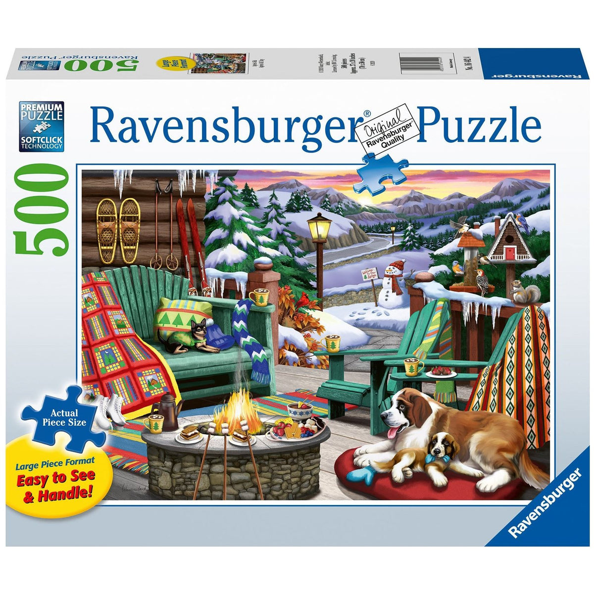 Ravensburger Puzzle 500 pièces Student Days pour Adultes et Enfants à  partir de 10 Ans, 17483