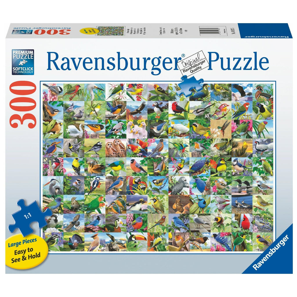 Ravensburger 300 Piece Large Format Puzzle 99 Delightful Birds 16937