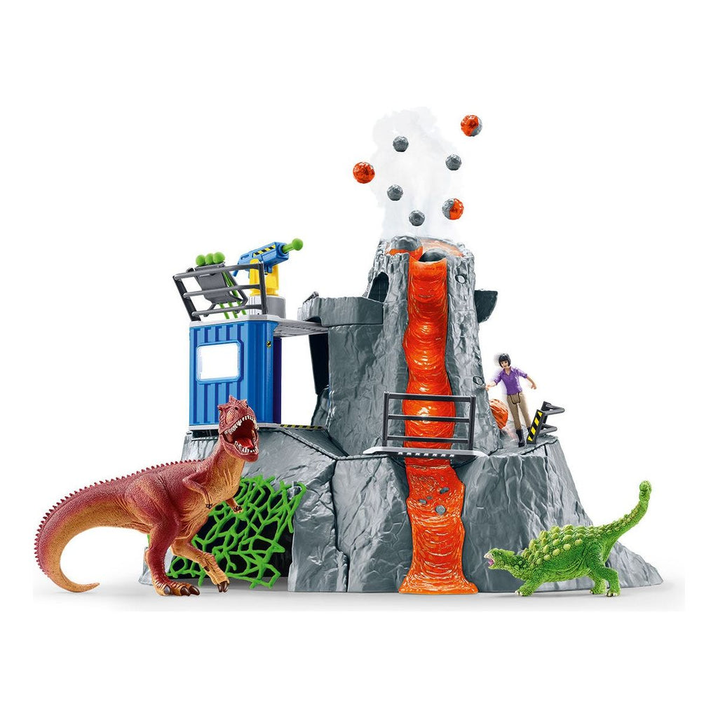 Schleich Dinosaurs Volcano Expedition Base Camp 42564