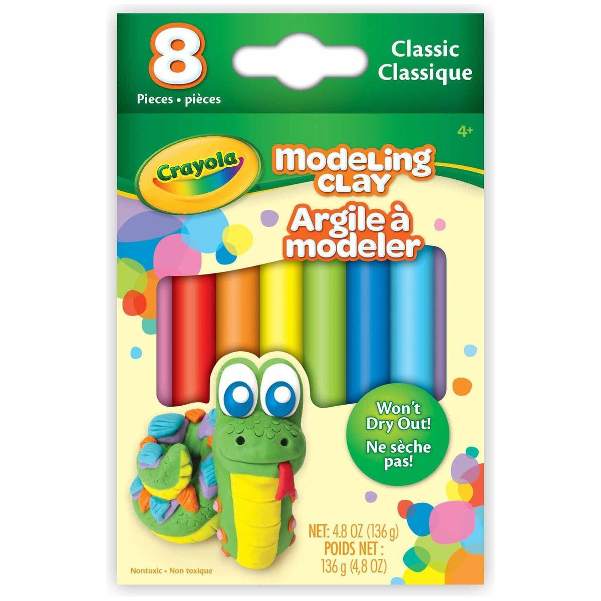 Crayola Modeling Clay 8 Pack – The Rocking Horse Toys