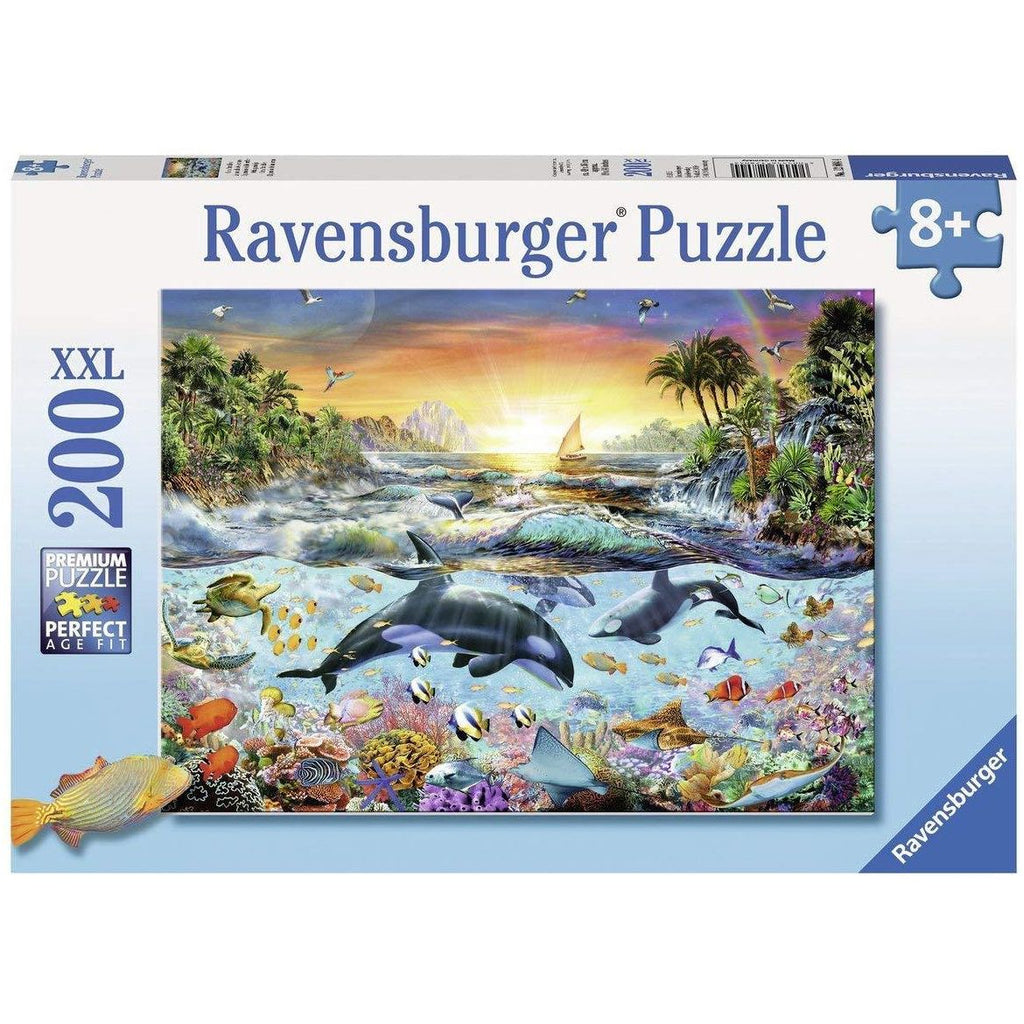 Ravensburger 200 Piece Puzzle Orca Paradise