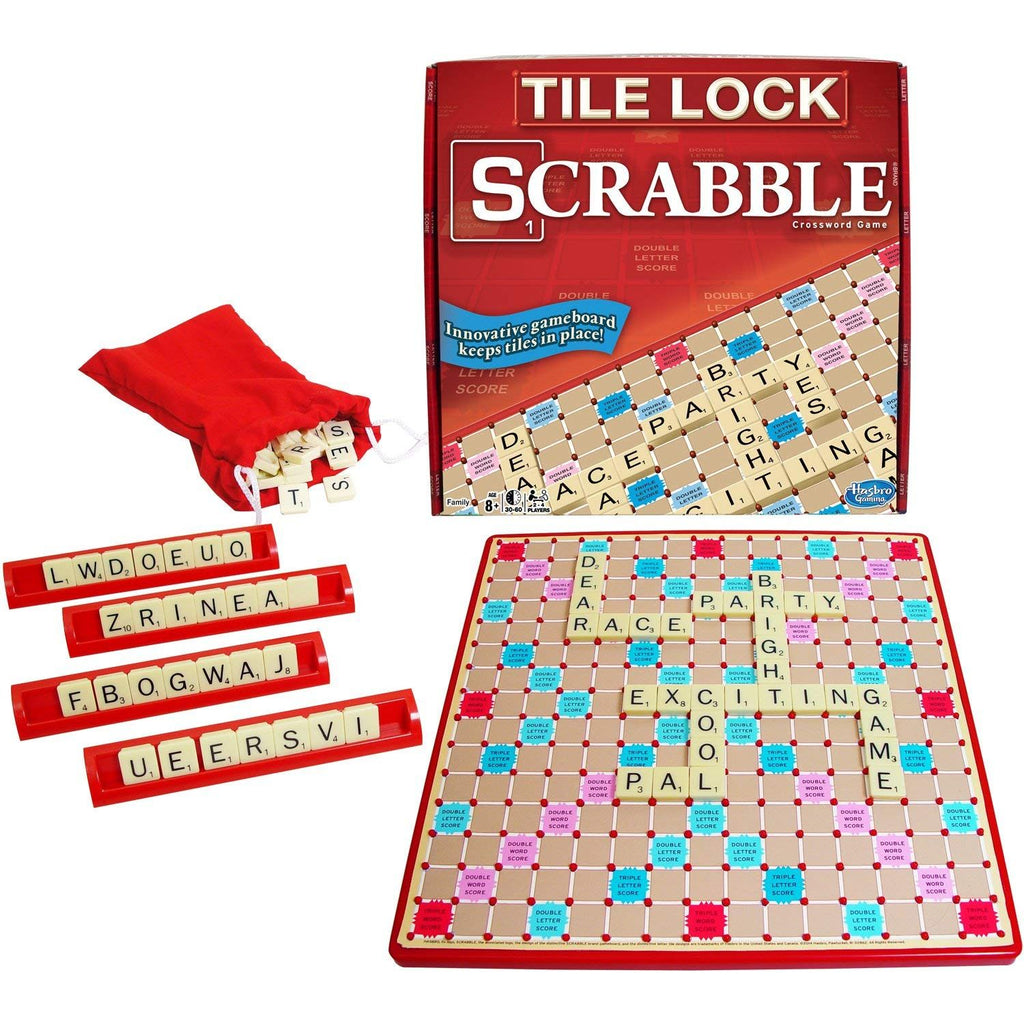 Scrabble Tile Lock hasbro canada red ontario 