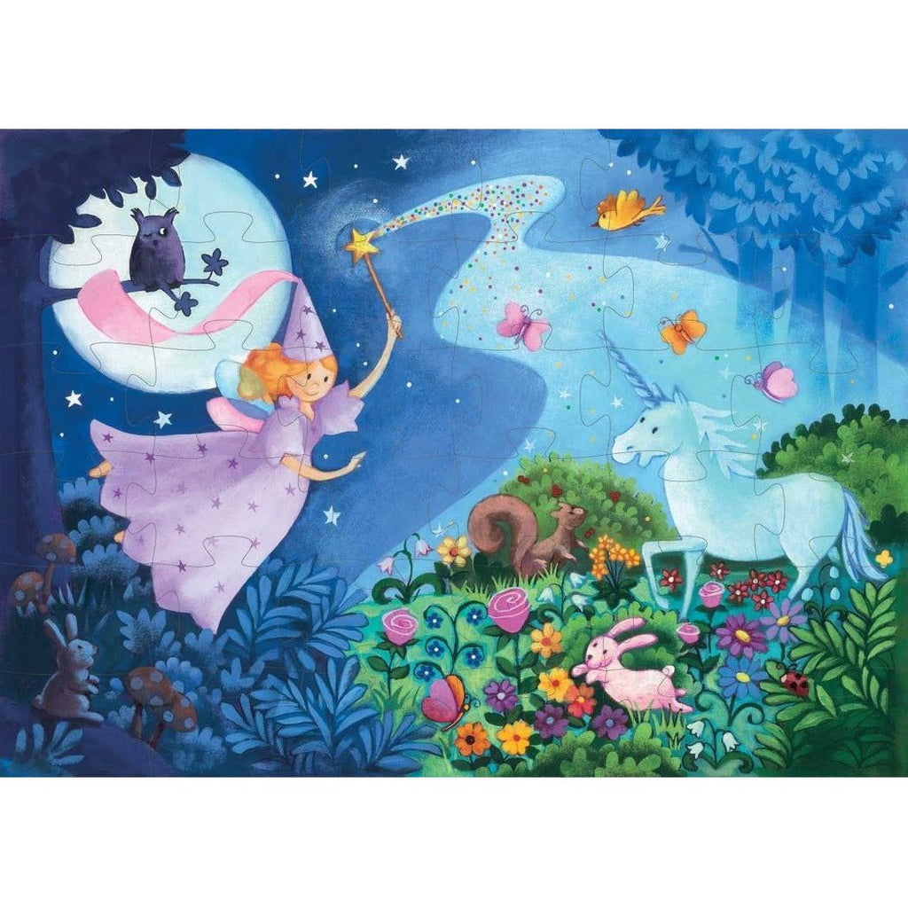 Djeco Silhouette Puzzle Fairy 36 Pieces canada ontario