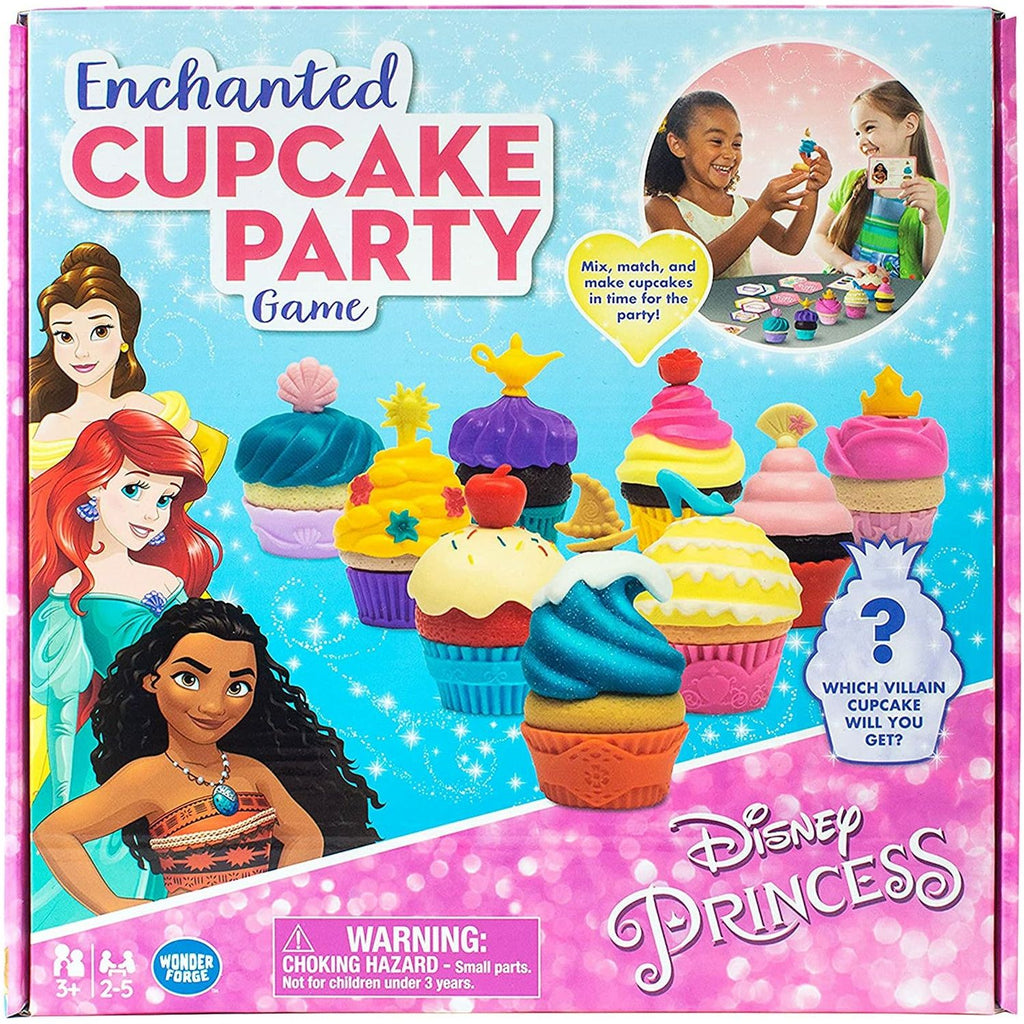 Wonderforge Disney Princess Enchanted Cupcake Party Game