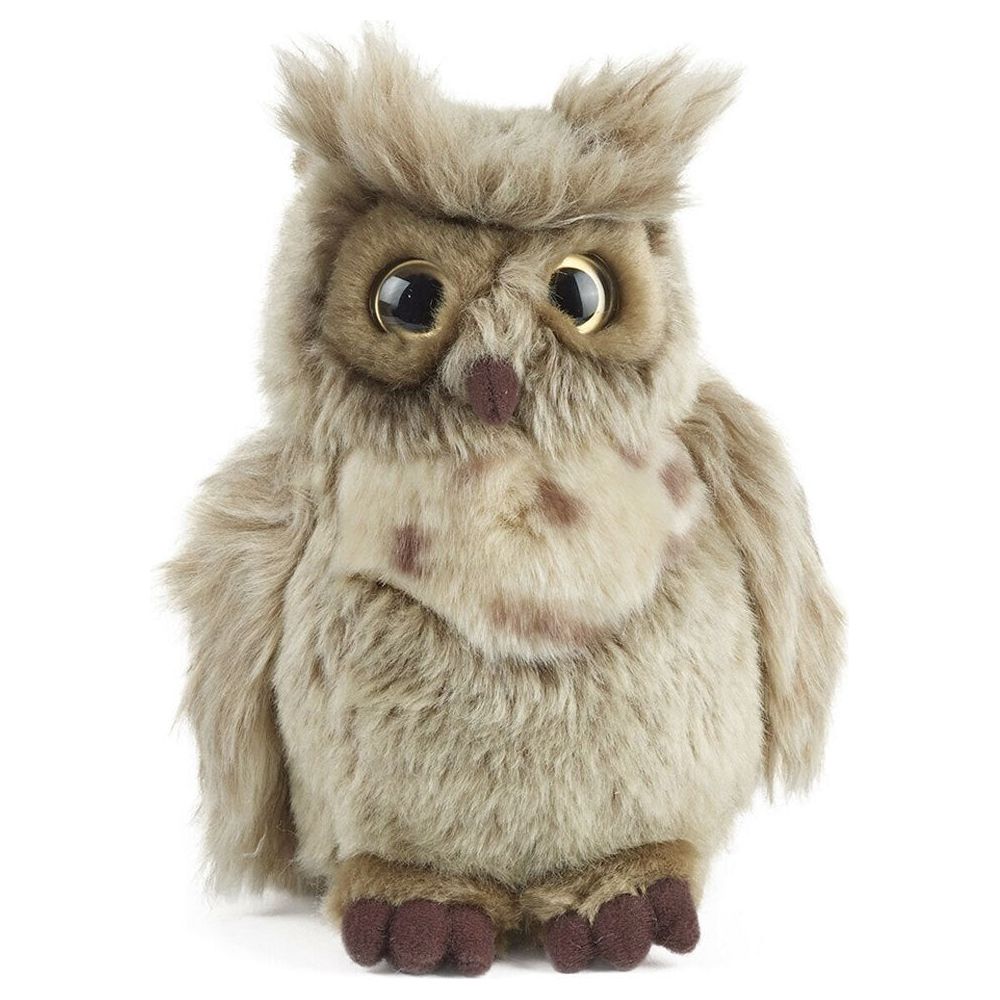Living Nature Medium Brown Owl Plush