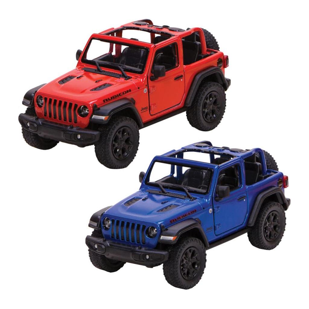 Die Cast Pull Back Jeep Wrangler red blue canada ontario