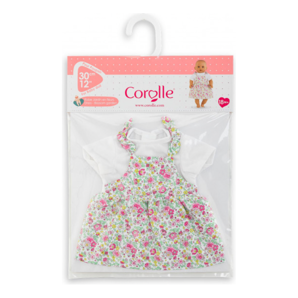 Corolle 12" Doll Outfit Blossom Garden Dress