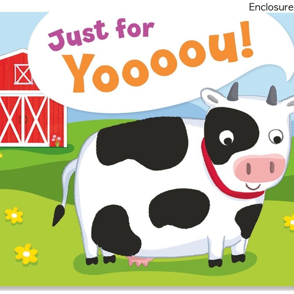 Peaceable Kingdom Gift Enclosure Moo Cow