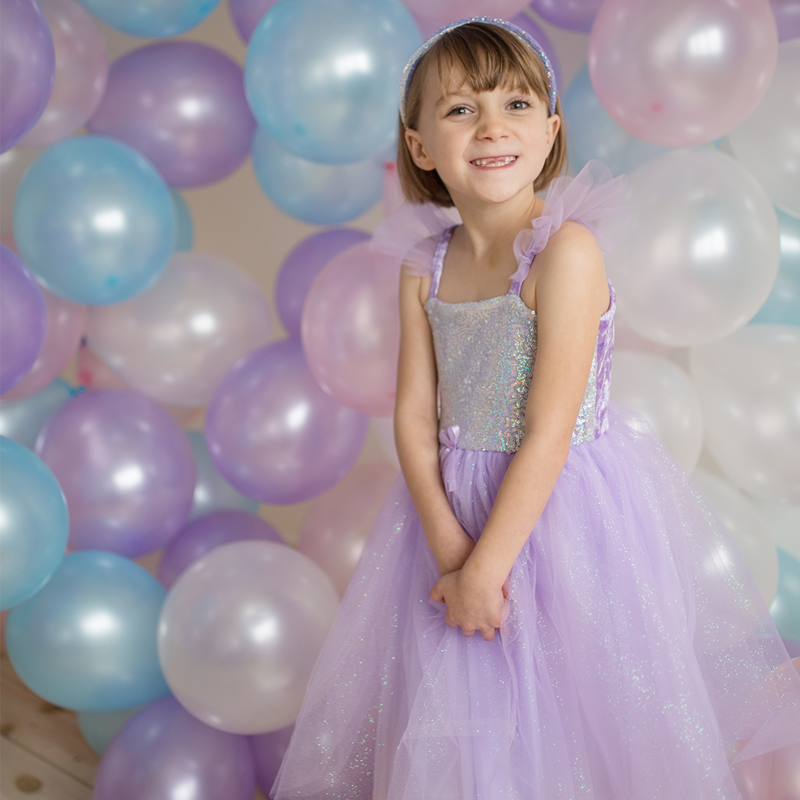 Great Pretenders Sequin Princess Dress Lilac Size 5/6 32355 canada ontario