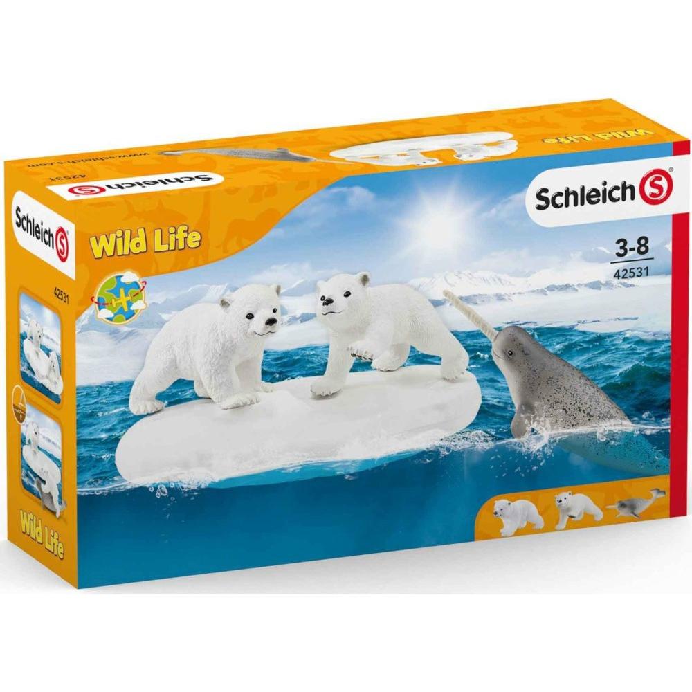 Schleich Wild Life Polar Playground 42531 canada ontario narwhal