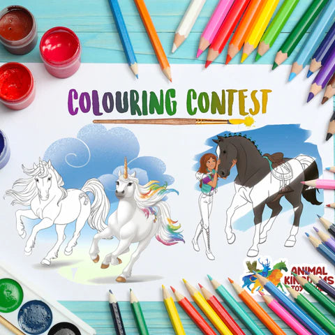 Colouring Contest Animation May Colouring Contest – The Rocking Horse Toys