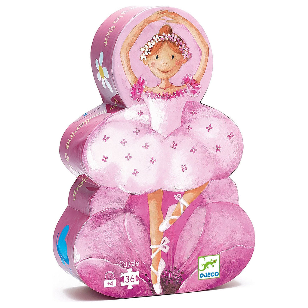Djeco Silhouette Puzzle Ballerina 36 Pieces