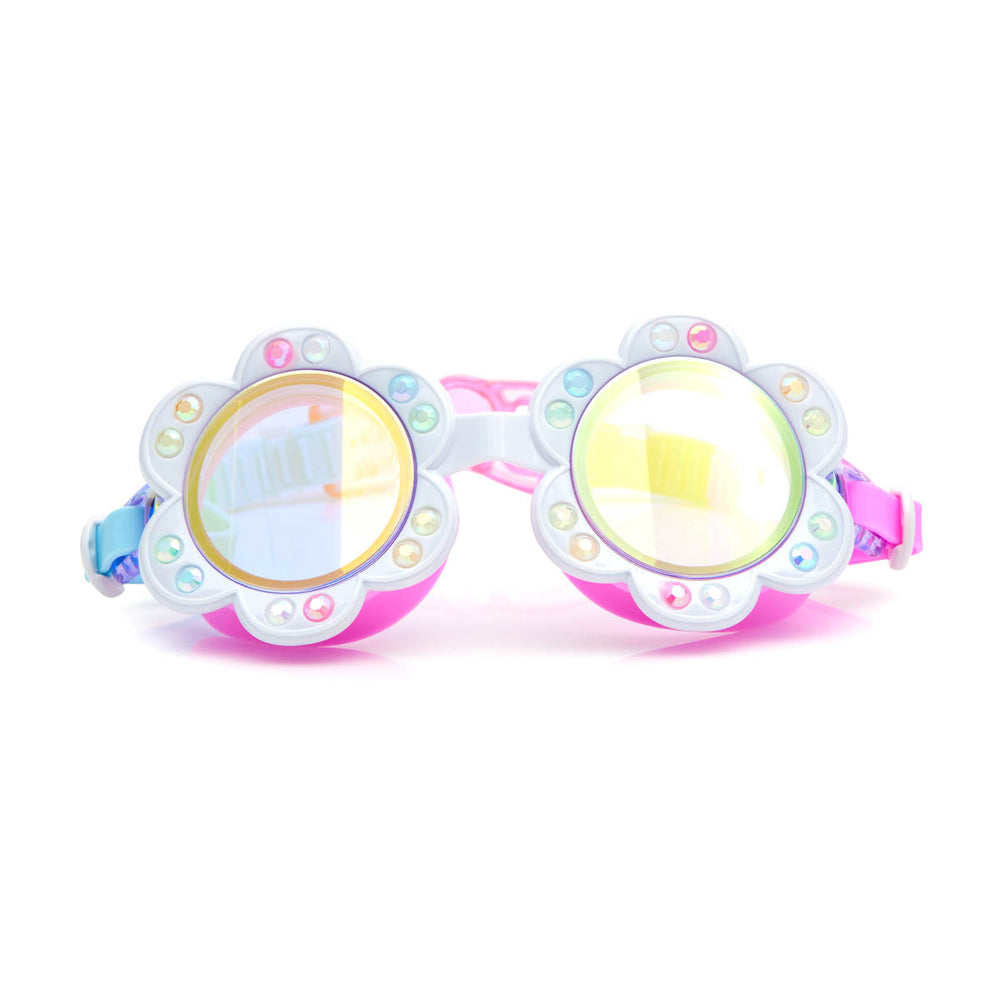 Bling2o Swim Goggles Dandi Flower Blanch Blossom