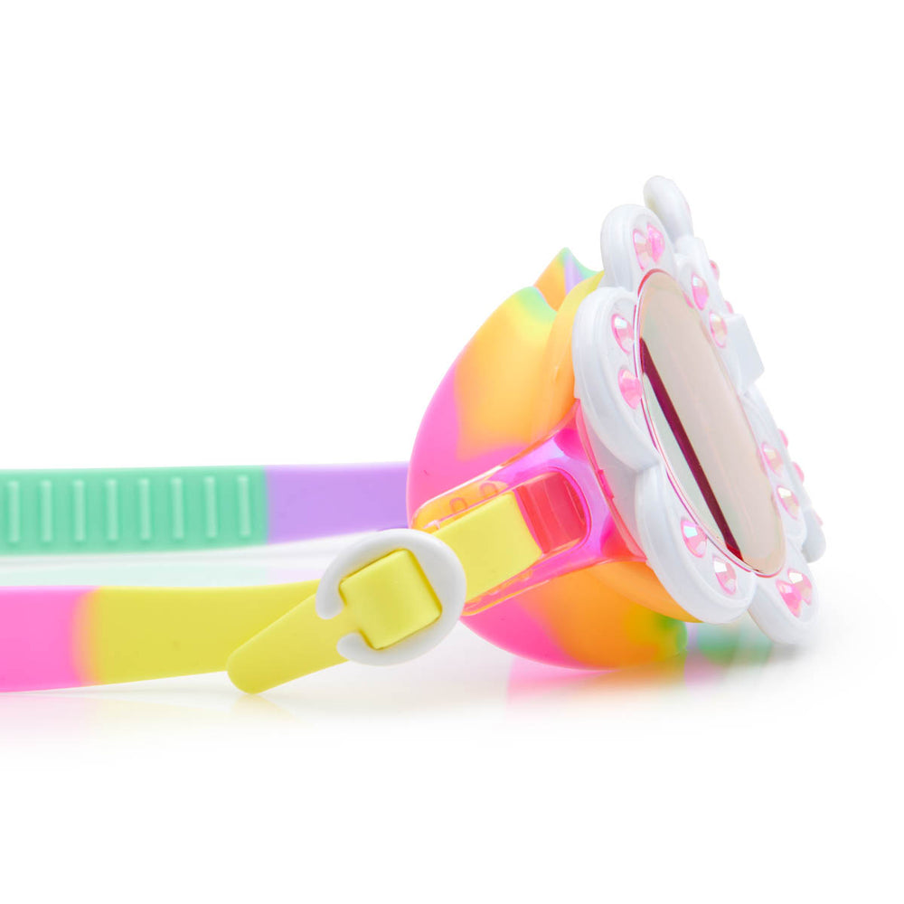 Bling2o Swim Goggles Dandi Flower Sunlit Sherry