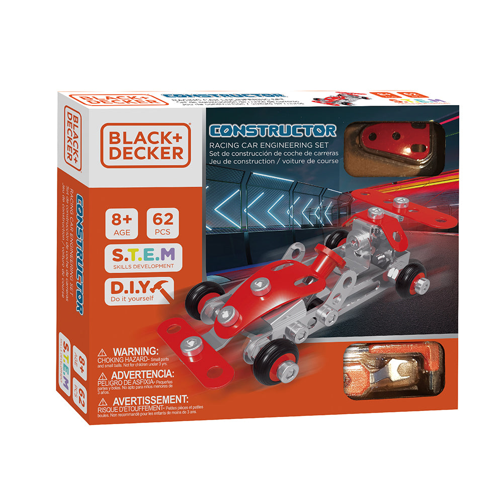 Black & Decker Constructor Racing Car Engineering Set – The Rocking ...