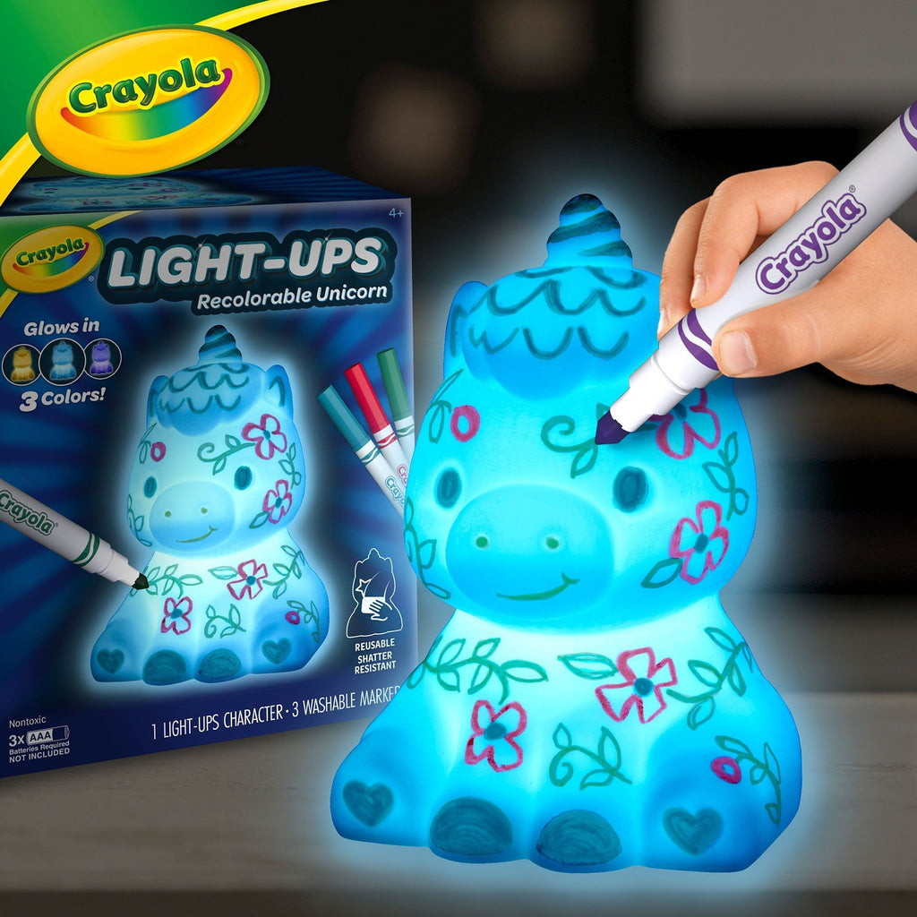 Crayola Light Ups Recolourable Unicorn