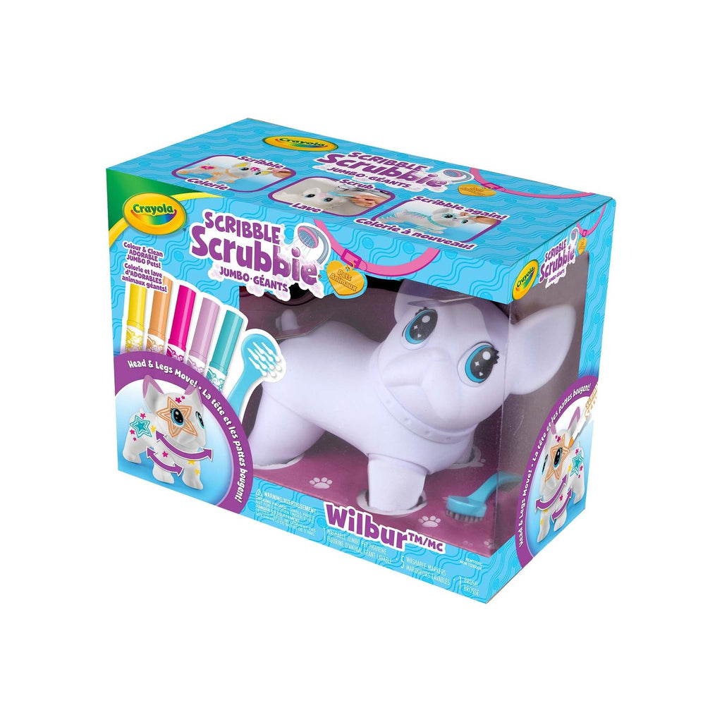 Crayola Scribble Scrubbie Jumbo Pet Wilbur