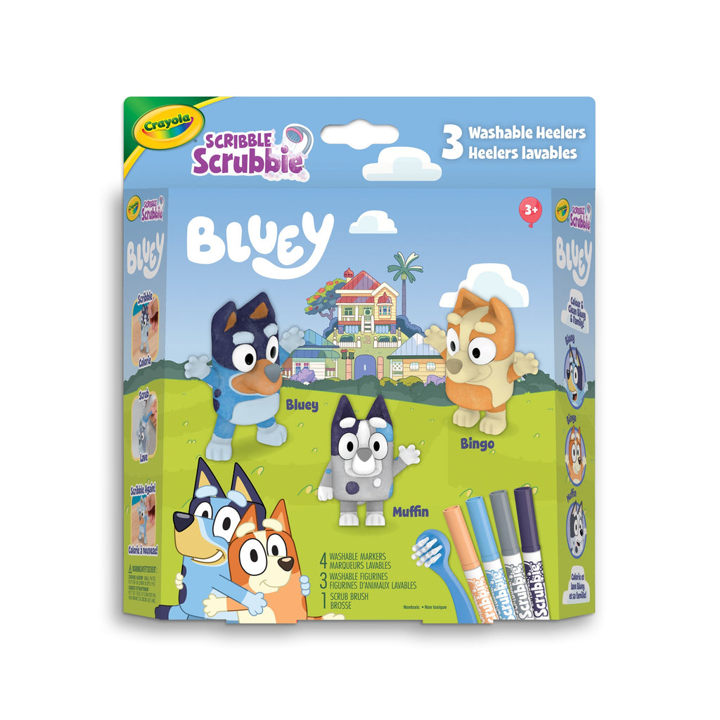 Crayola Scrubbies Bluey