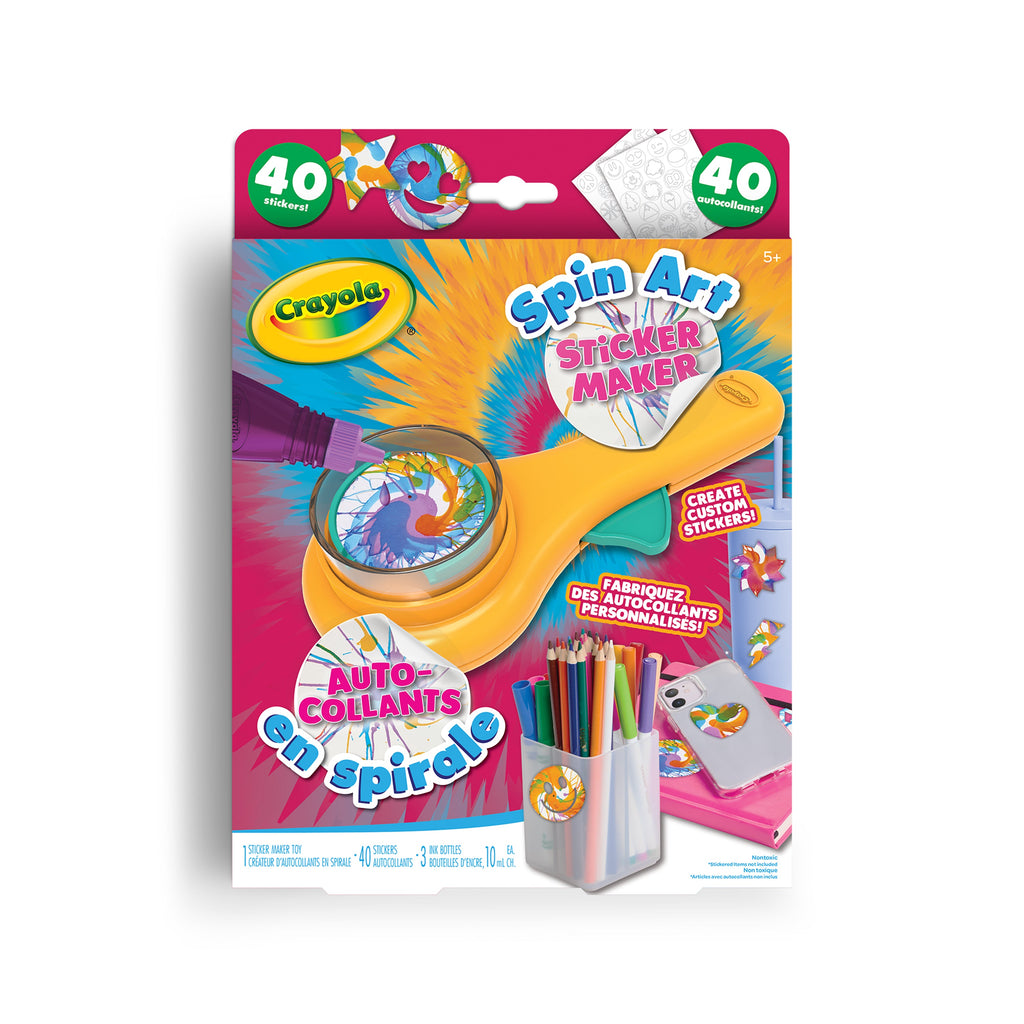 Crayola Spin Art Sticker Maker
