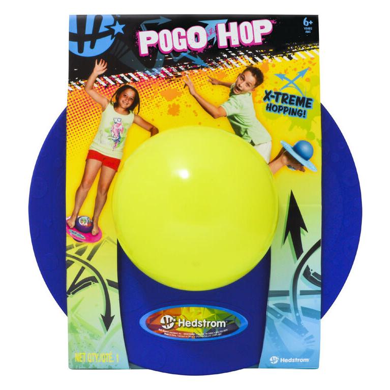 Hedstrom Pogo Ball Blue and Yellow