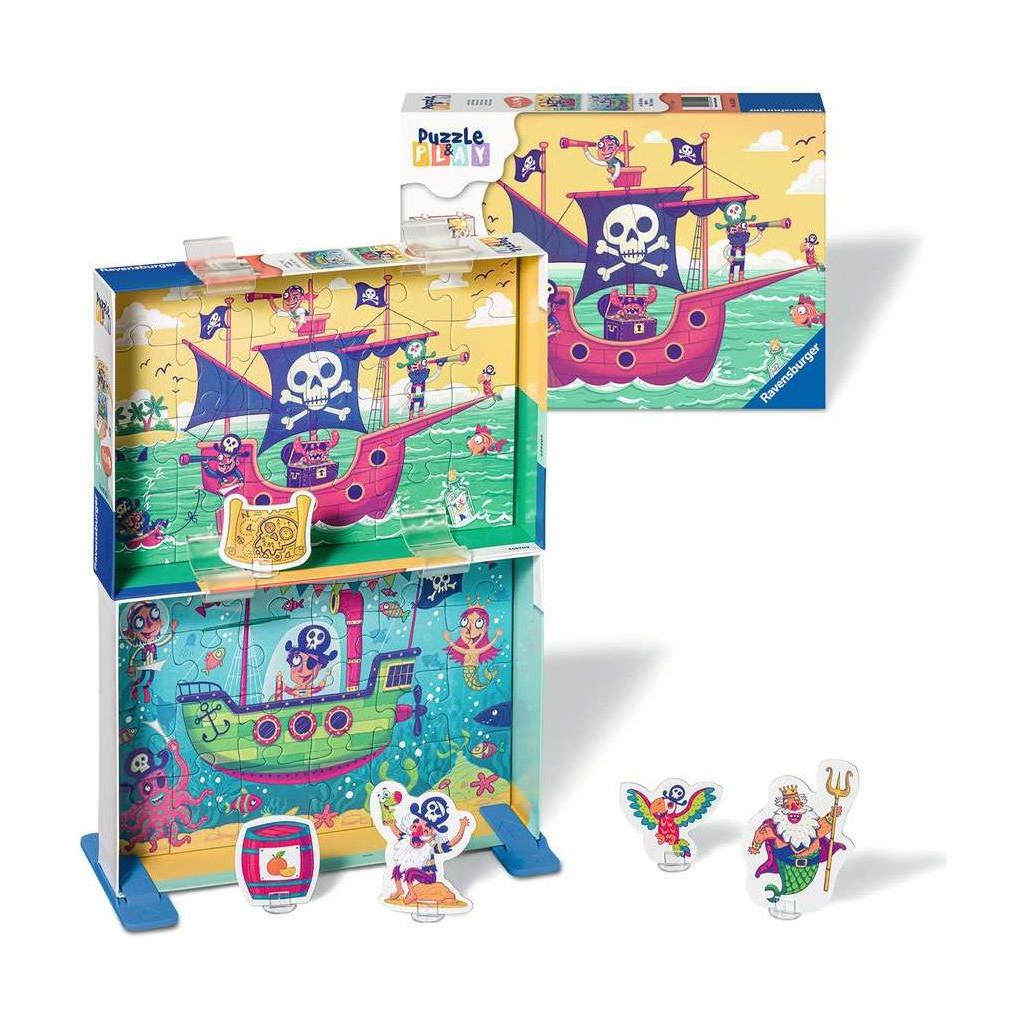 Ravensburger Puzzle & Play 24 Piece Puzzle Land in Sight