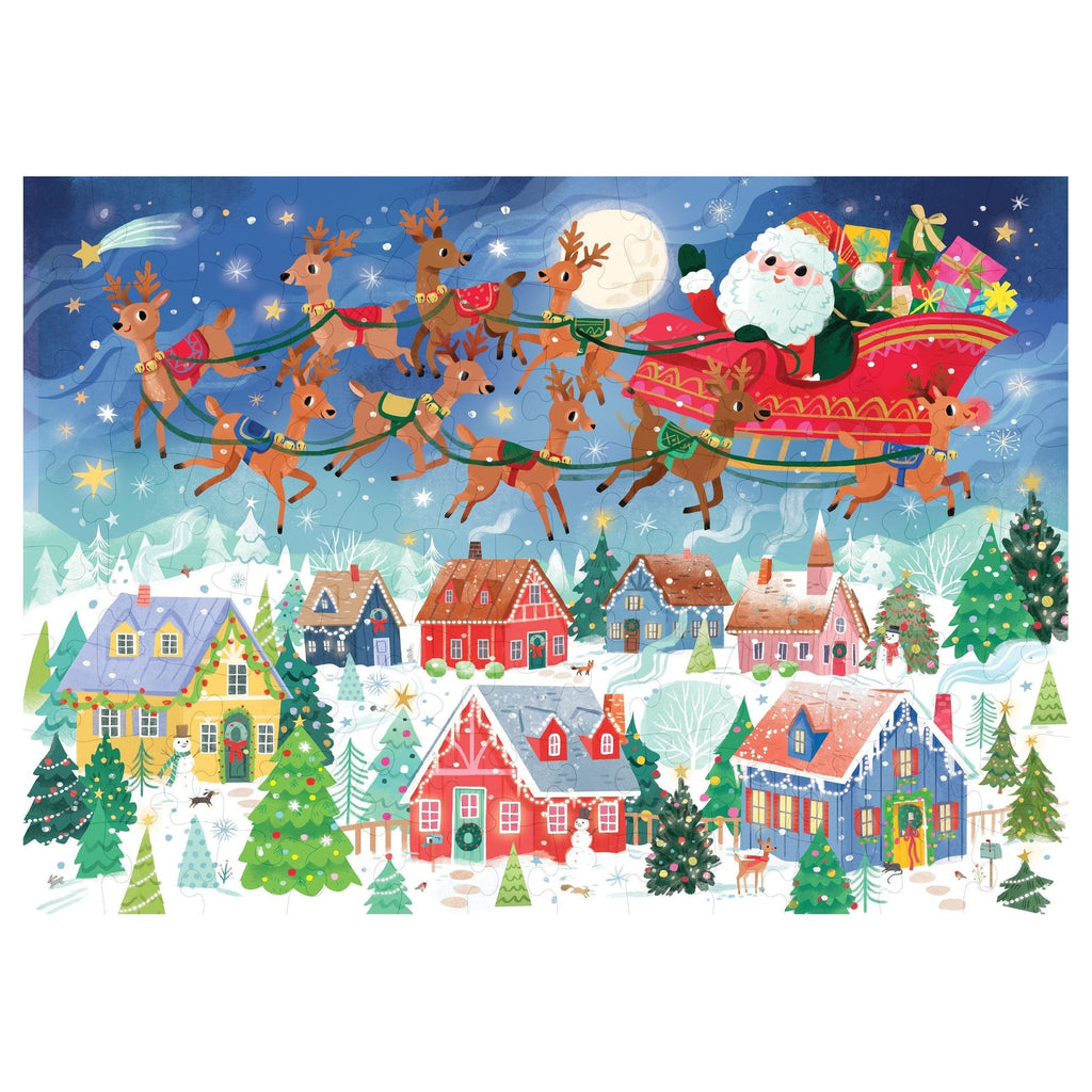 Crocodile Creek 100 Piece Puzzle Santa's Visit