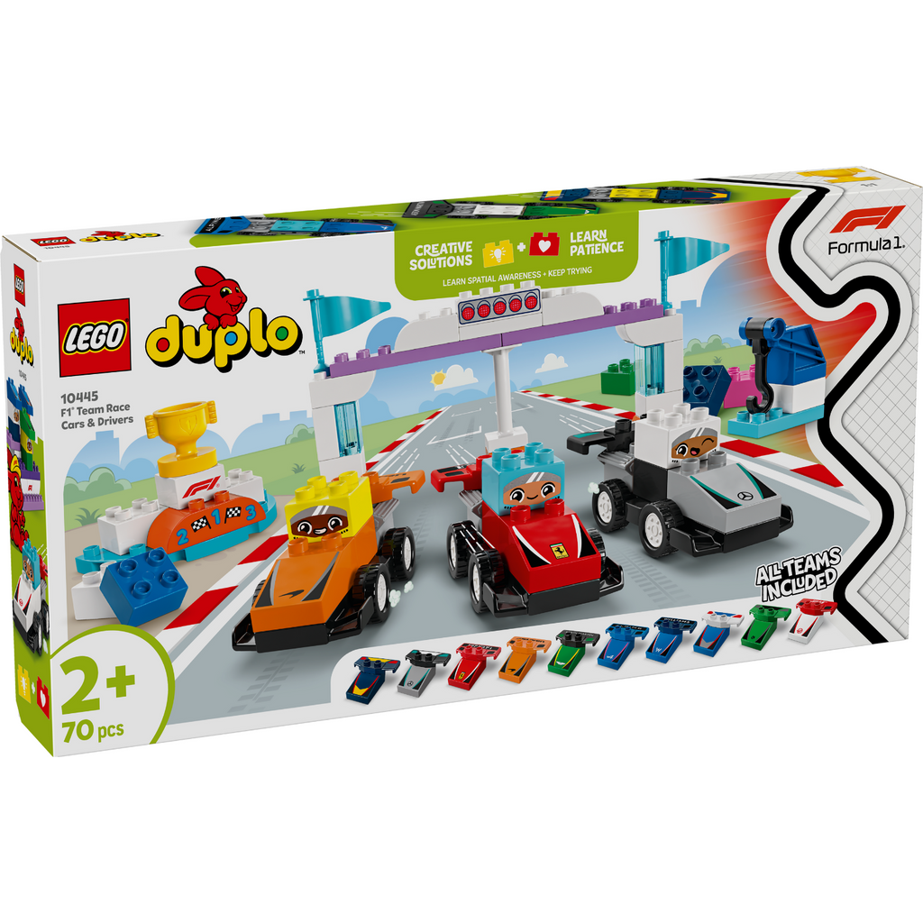 LEGO DUPLO F1 Team Race Cars