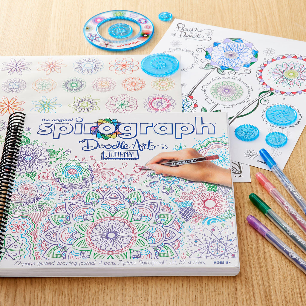 Spirograph Doodle Art Journal