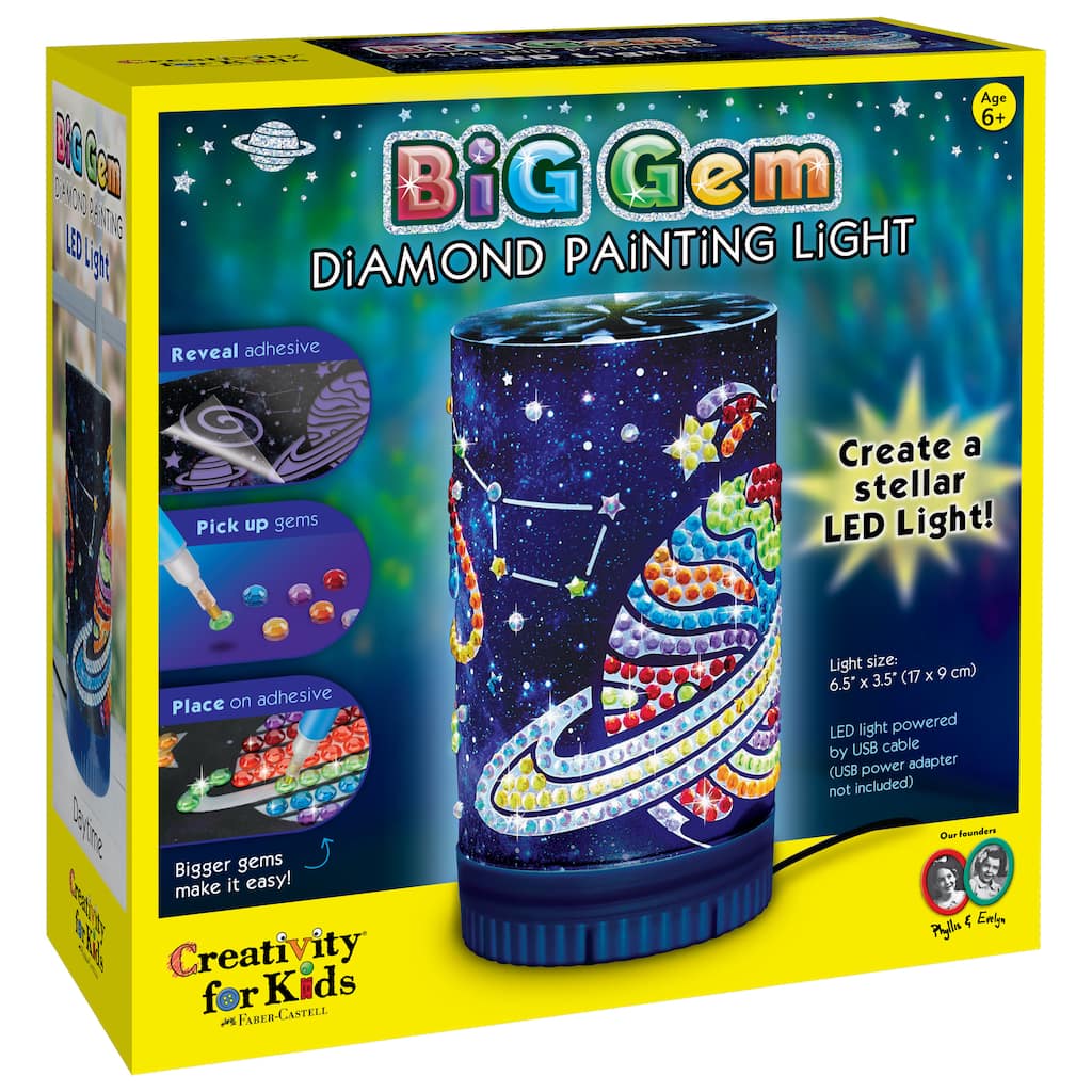 Creativity for Kids Big Gem Painting Light