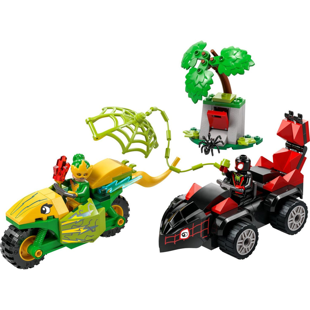 LEGO Marvel Spin and Electro Dinosaur Vehicle Chase