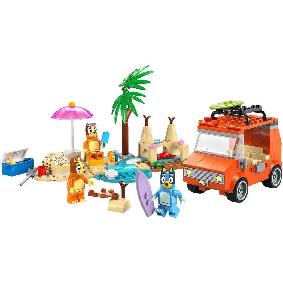 LEGO DUPLO Bluey's Beach & Family Car Trip