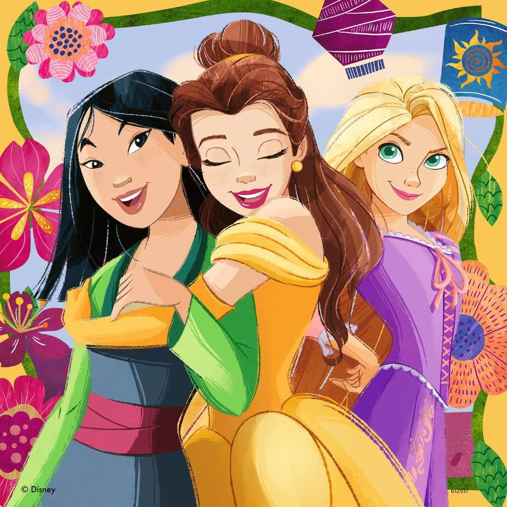 Ravensburger 3x49 Piece Puzzle Disney Princess Girl Power!