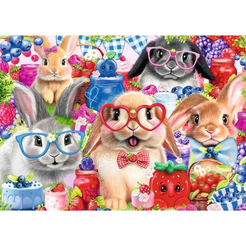 Ravensburger 35 Piece Puzzle Bunnies & Berries