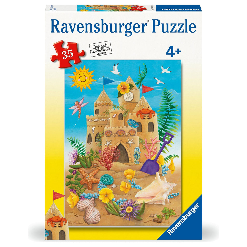 Ravensburger 35 Piece Puzzle Sunshine Sandcastle